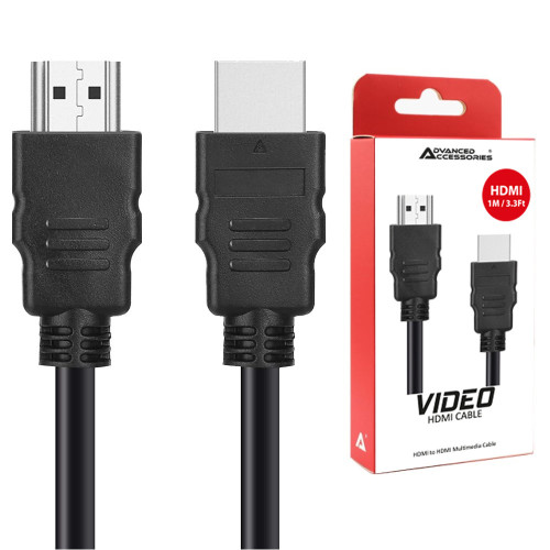 AA VIDEO 4K HDMI Cable - 1 Metre - Black