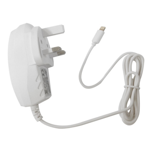 Loose Packed - AA CHARGE-IT 8 Pin Mains Charger 1Amp -White
