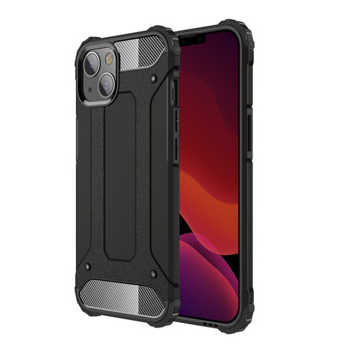 AA Protect-iT iPhone 13 Mini 5.4 Inch Rugged Case With Tempered Glass - Black