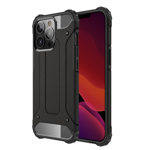 AA Protect-iT iPhone 13 Pro 6.1 Inch Rugged Case With Tempered Glass - Black