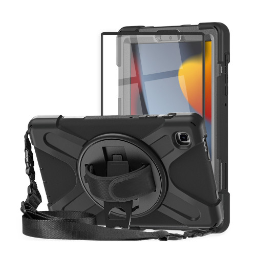 AA iPad 10.2" 360Â° Rugged Case with Screen Protector - Black