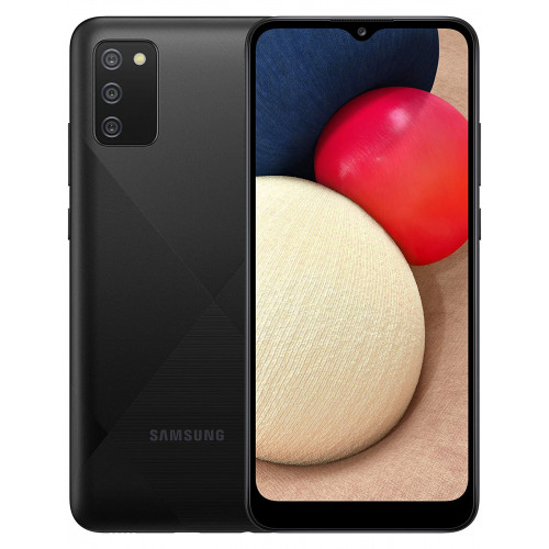 Samsung A02S Dual Sim 32GB Mobile Phone - Black