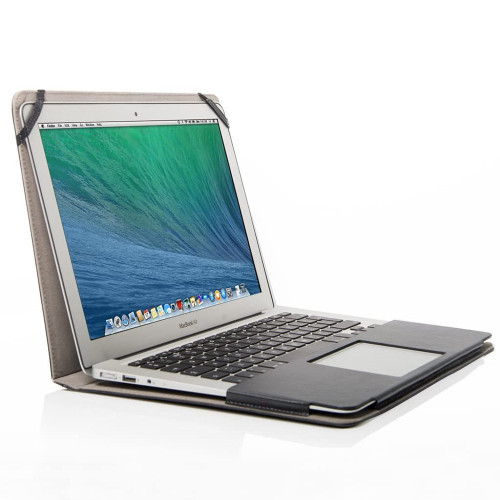 Tactus MacBook Air 13" Leather Case - Black