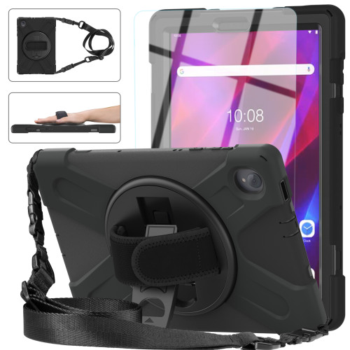 AA Protect-iT Lenovo Tab K10/M10 Plus 10.3 360 Degrees Rugged Case with Screen Protector - Black