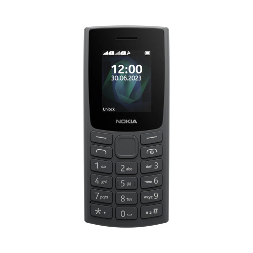 Nokia 105 2023 (Dual SIM) Grade A+ Refurbished Mobile Phone - Black