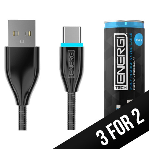 Tech Energi USB-C Charge & Sync USB Cable