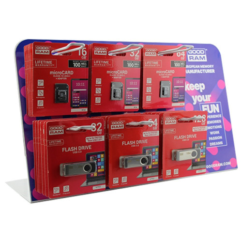 60Pcs CDU - GOODRAM Memory Cards and Flash drives