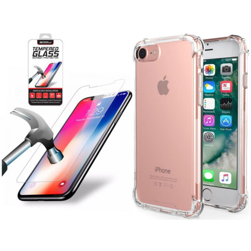 AA iPhone 7/8 Protection Bundle - Clear