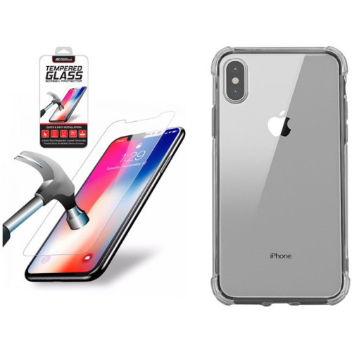 AA iPhone X Protection Bundle - Clear