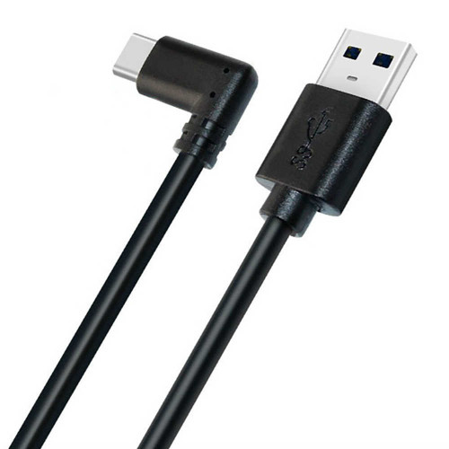 AA 90° USB C Cable - 3 Metre - Black