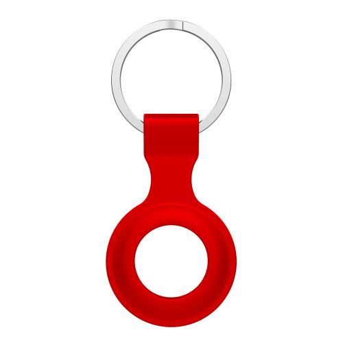 AA Silicone AirTag Keyring - Red