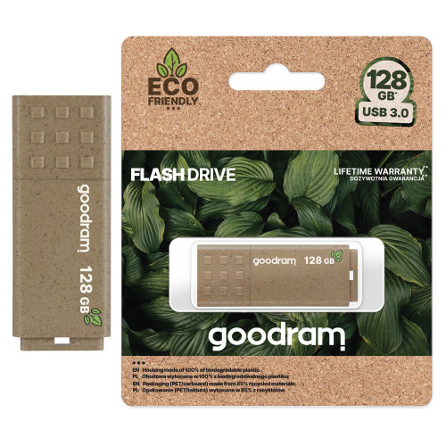 GOODRAM Eco-friendly 128GB USB 3.0 Flash Drive