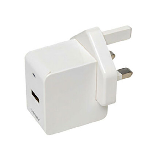 Loose Packed - Ventev Essential 12W USB Mains Charger - White
