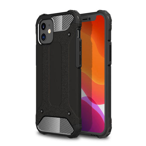 AA Protect-iT iPhone 12/12 Pro 6.1 Inch Rugged Case With Tempered Glass - Black