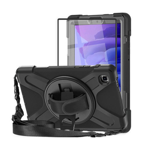 AA T-Rex Samsung Galaxy Tab A7 10.4" 360&Acirc;&deg; Rugged Case with Screen Protector - Black