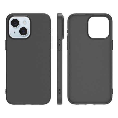 AA PROTECT-iT iPhone 15 Plus 6.7 Inch Silicone Case - Black