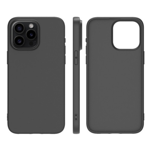 AA PROTECT-iT iPhone 15 Pro Max 6.7 Inch Silicone Case - Black