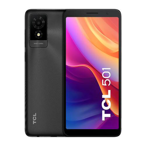 TCL 501 32GB SIM Free Unlocked Smart Phone (Dual SIM) - Dark Grey