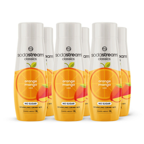 SodaStream Classic Orange & Mango Flavour 6x440ML