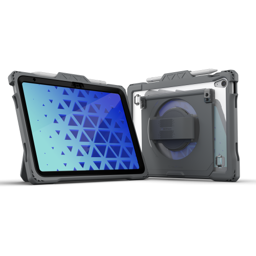 MAXCases iPad 10th Gen Hand Strap Rugged Case - Black