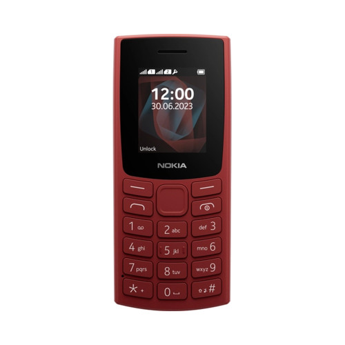 Nokia 105 2023 (Dual SIM) Mobile Phone - Red