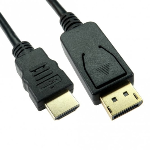 AA DisplayPort to HDMI Cable 2 Metre - Black