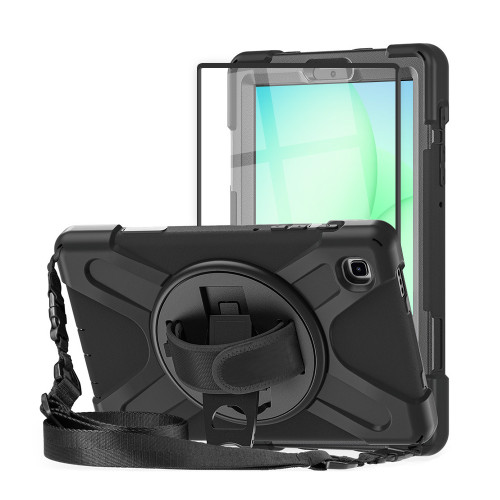 AA Samsung Galaxy Tab A11 8.7" 360Â° Rugged Case with Screen Protector - Black