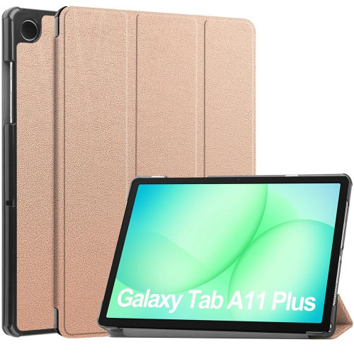 rose gold folio case tab a11+ and a9+