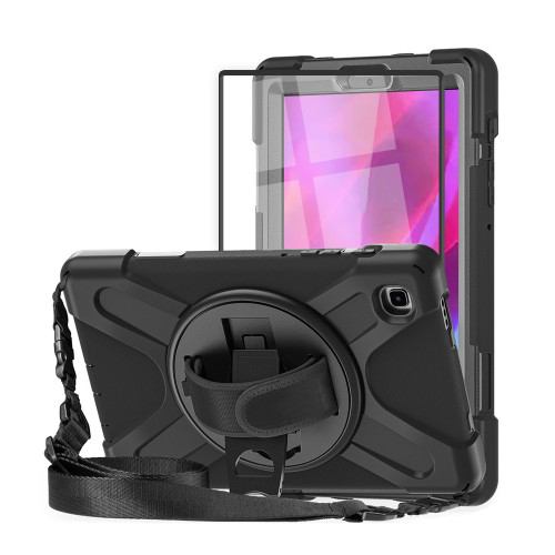 AA Lenovo Tab K10/M10 FHD 360Â° Rugged Case With Screen Protector - Black