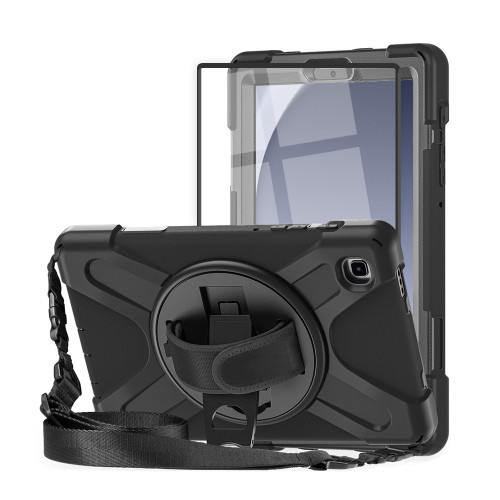 AA Samsung Galaxy Tablet A9 8.7" 360Â° Rugged Case with Screen Protector - Black