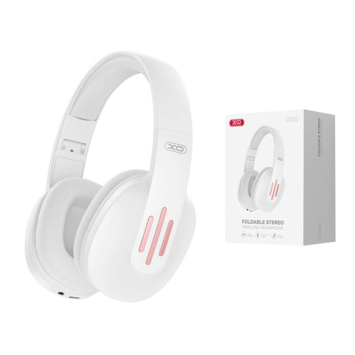 XO Adjustable Wireless Headphones - White