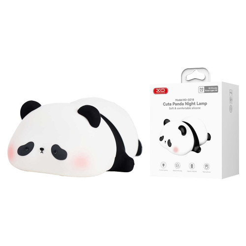 XO Rechargeable Kids' Silicone Panda Pat Lamp