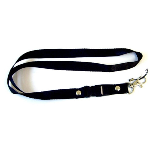 AA Mobile Phone Black Lanyard - 1.6cm Wide