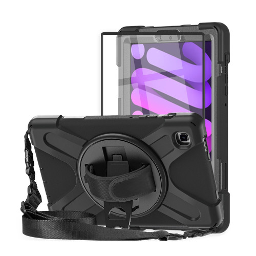 AA Protect-iT iPad Mini 6 360 Degrees Rugged Case ith Screen Protector - Black