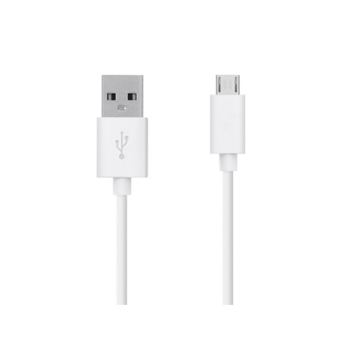 Loose Packed - AA CHARGE-IT (1M) MicroUSB Data Cable-White