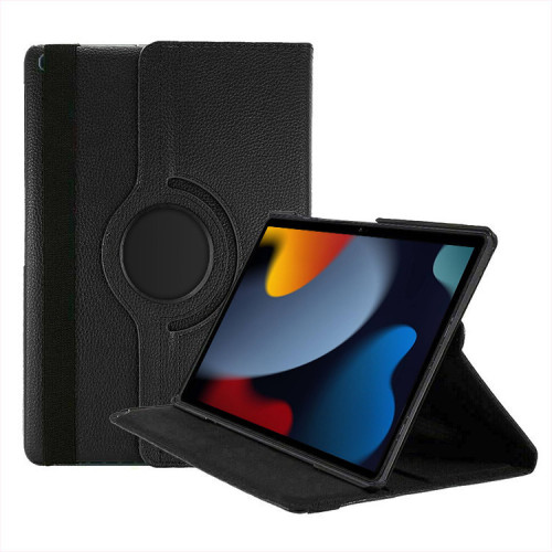 AA iPad 7th/8th/9th Gen 10.2" Rotation Stand Flip Case - Black