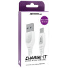 AA CHARGE-IT MicroUSB Cable - 1 Metre-White