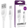 AA CHARGE-IT MicroUSB Cable - 1 Metre-White