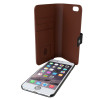 Tactus iPhone 6 Plus/6S Plus 2in1 Back & Wallet Case - Black/Brown