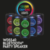 Intempo WDS540 LED Bluetooth Karoake Party Speaker - Black