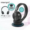 Intempo 2in1 Bluetooth Headphones with Wireless Charging Pad - Black
