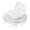 Intempo TWS 2in1 BluetoothEarphones with Wireless Charging Pad - White