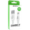 AA CHARGE-IT (3M) 8 Pin USB Data Cable for Apple Lightning devices - 3 Meters-White
