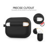 AA Airpods Pro 1/2 Charger TPU Silicone Case - Black