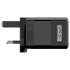 Tech Energi 38W USB-A (QC 18W) USB-C (PD 20W) UK Mains Charger - Black