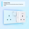 TPLink Smart Mains Charger Wi-Fi Outlet White