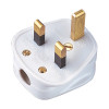 AA Replacement 13A Fused UK Plug - White