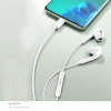 XO Wired USB-C Earphones With Mic - White