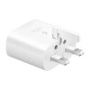 Genuine Samsung TA800 25W USB-C Mains Charger - White