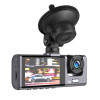 XO 1080 HD Dual Dashcam (Front and Rear) - Black